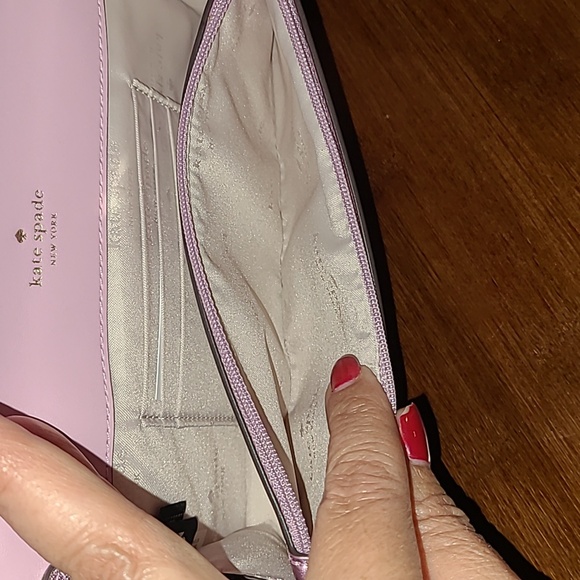 Kate Spade Kenzie Patent Flap Wristlet NWT - Picture 9 of 11